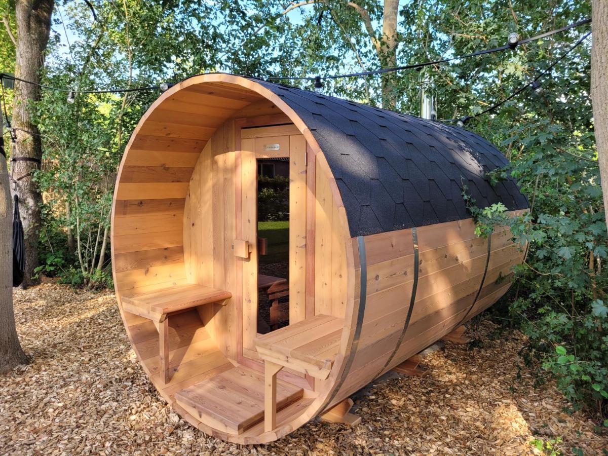 Retro Chic Wellness Met Hottub & Sauna Ewijk المظهر الخارجي الصورة